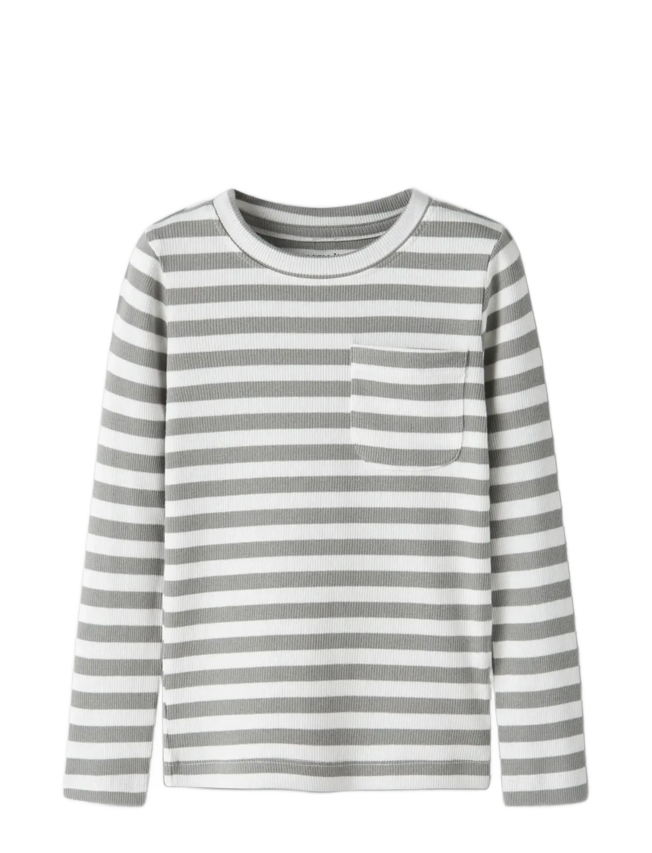 name it - NMMDEKAB SLIM LS TOP - pikkade varrukatega t-särgid - shadow - 2