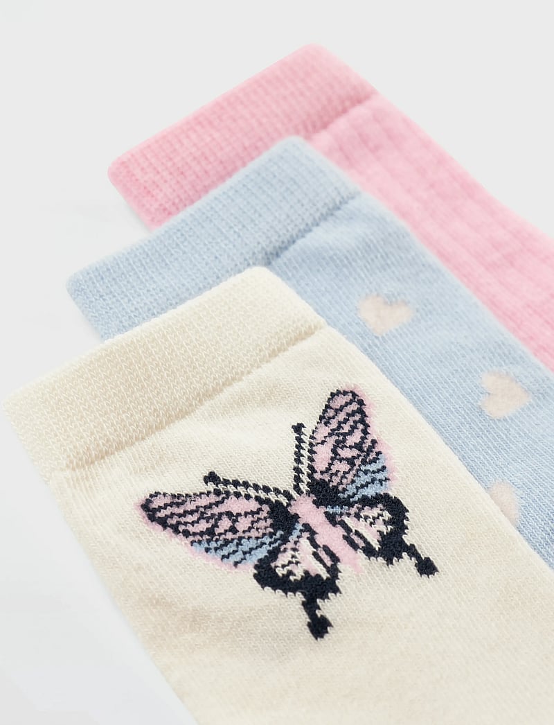 name it - NMFDORTHEA 3P SOCK - strümpfe - pink frosting - 1