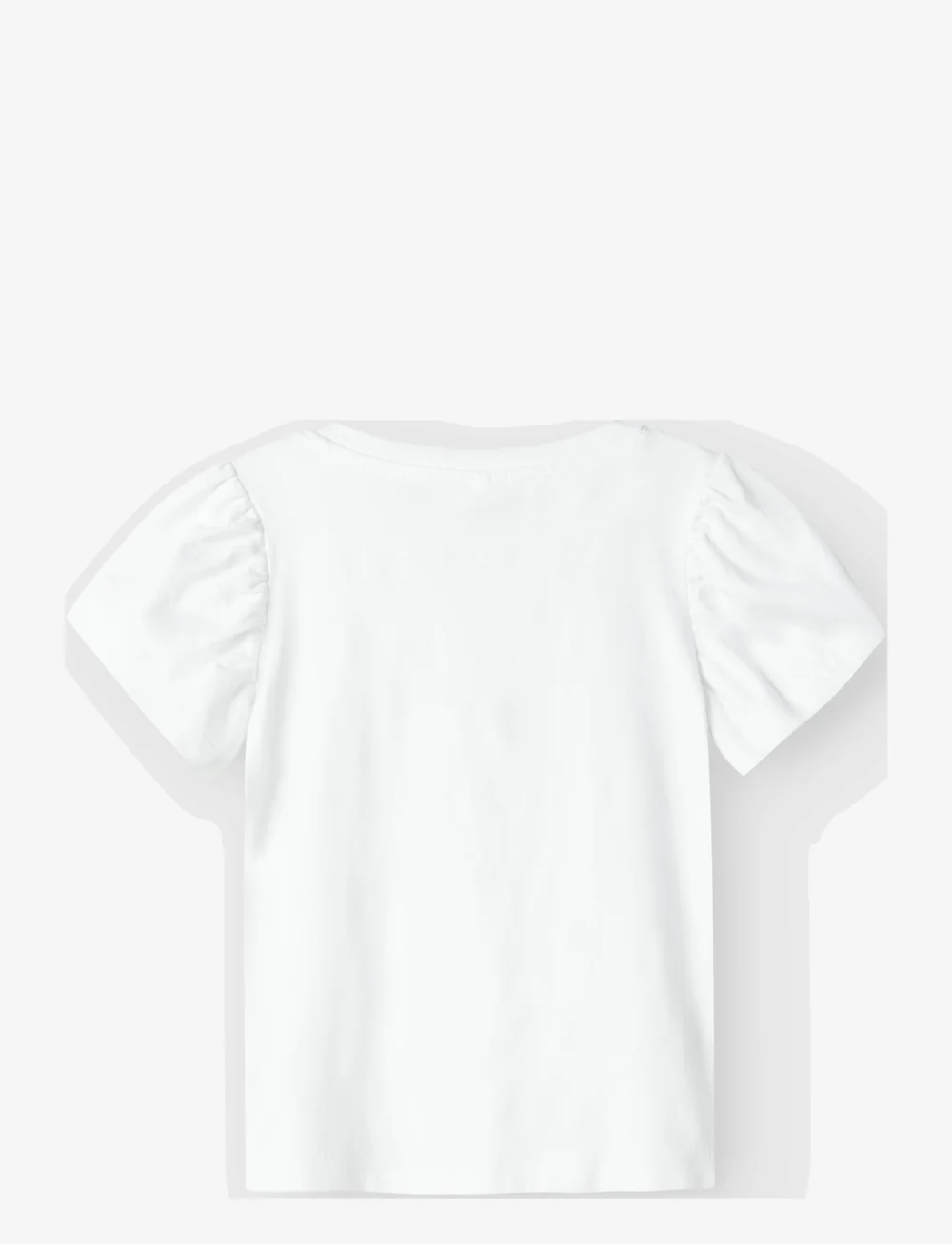 name it - NMFFILLY SS TOP - kurzärmelige - bright white - 1