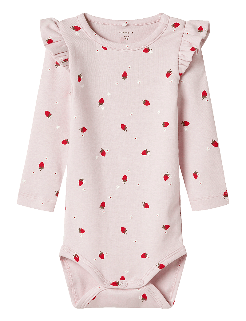 name it - NBFFILLY LS BODY BOX - långärmade bodies - light lilac - 0