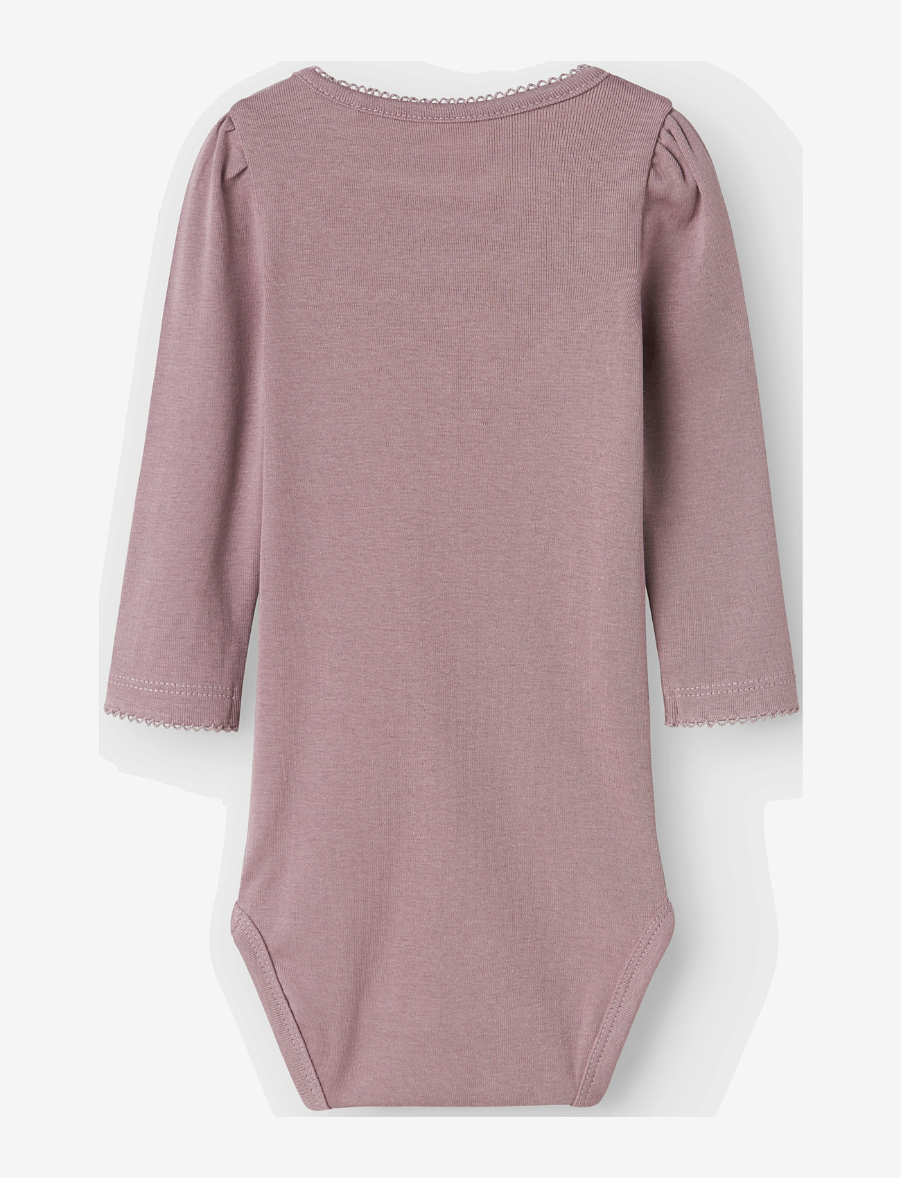 name it - NBFFALLON LS BODY - langærmede bodyer - elderberry - 1