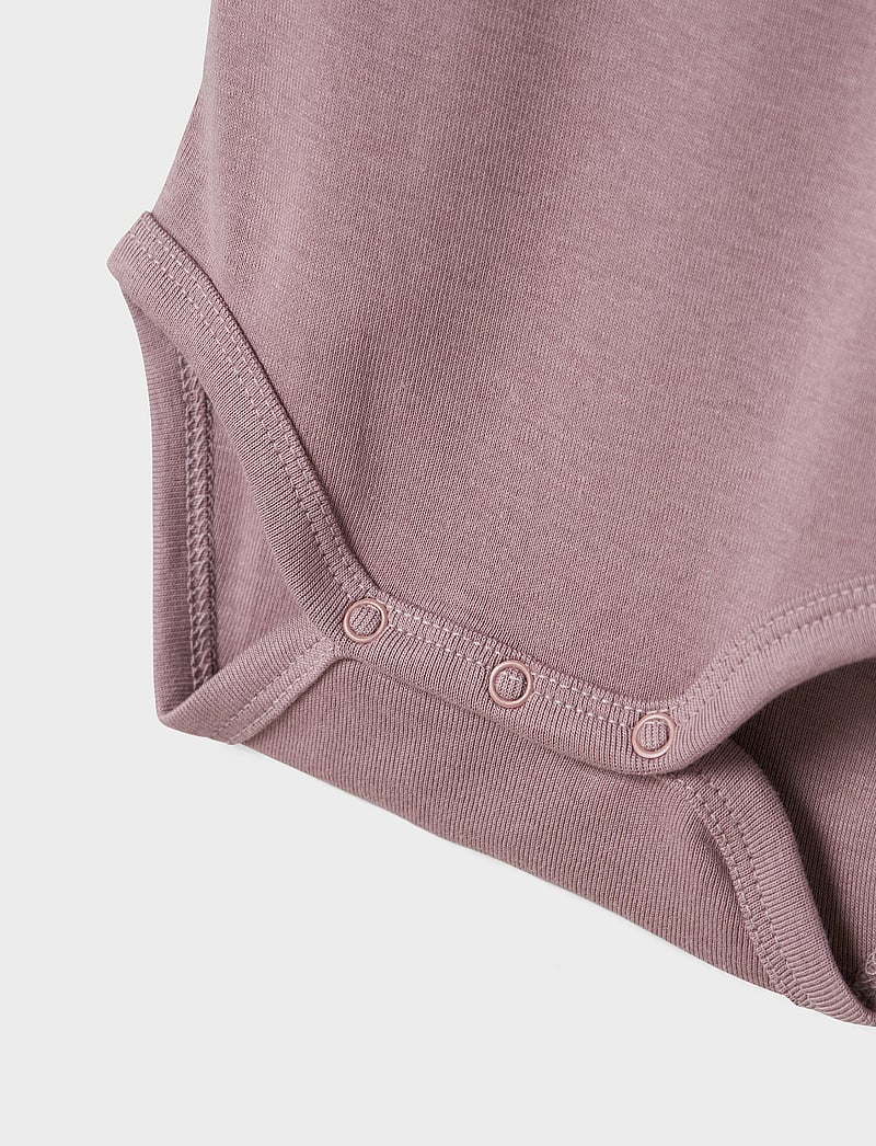 name it - NBFFALLON LS BODY - langærmede bodyer - elderberry - 2