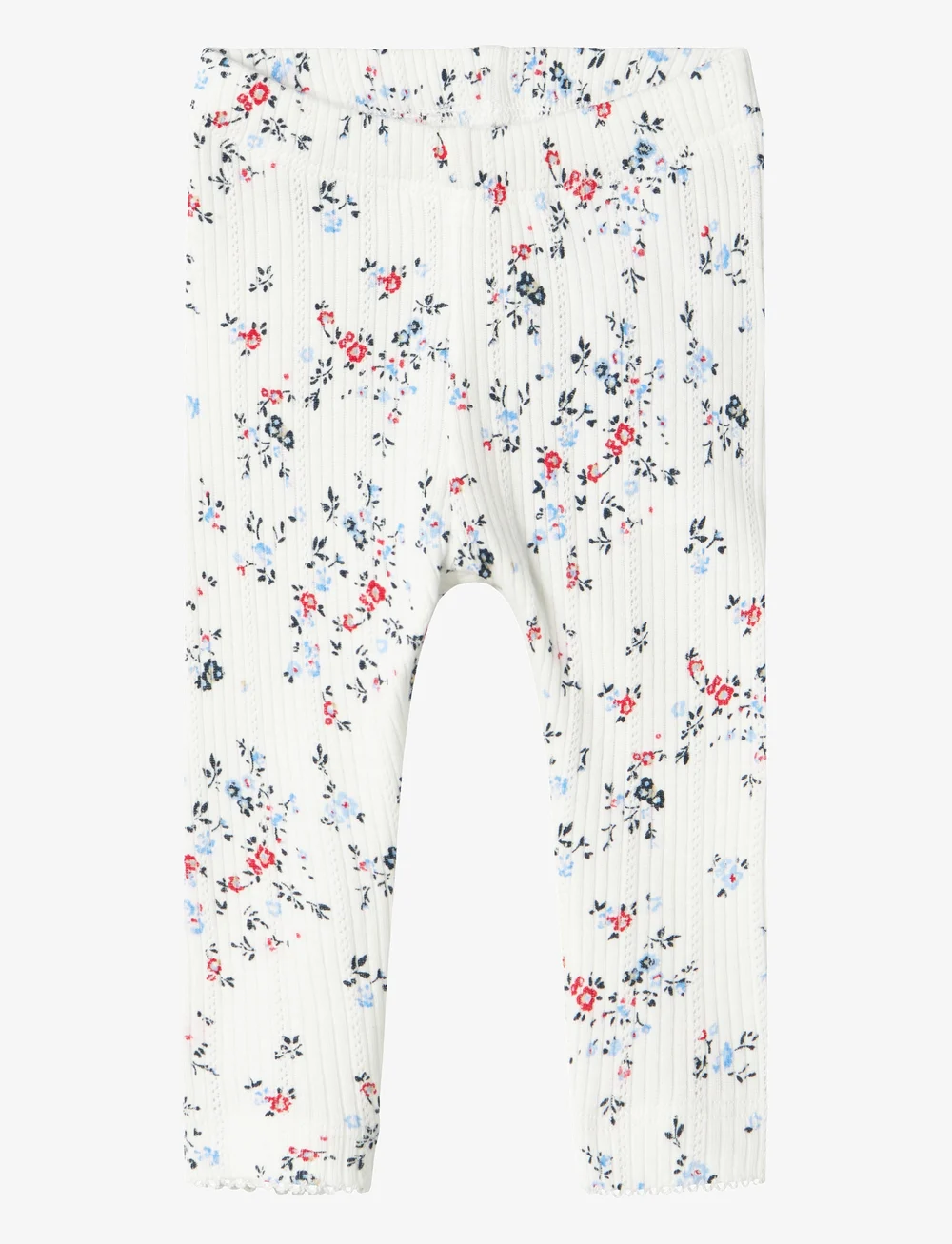 name it - NBFFILINE LEGGING - leggings - cloud dancer - 0
