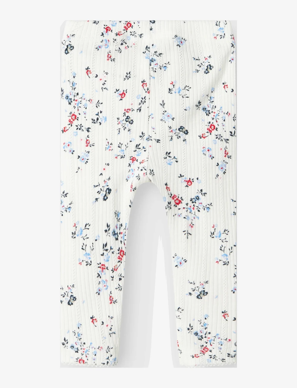 name it - NBFFILINE LEGGING - leggings - cloud dancer - 1