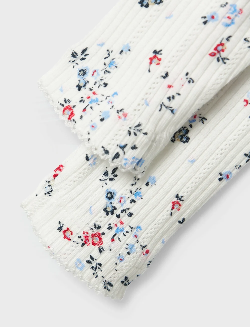 name it - NBFFILINE LEGGING - leggings - cloud dancer - 2