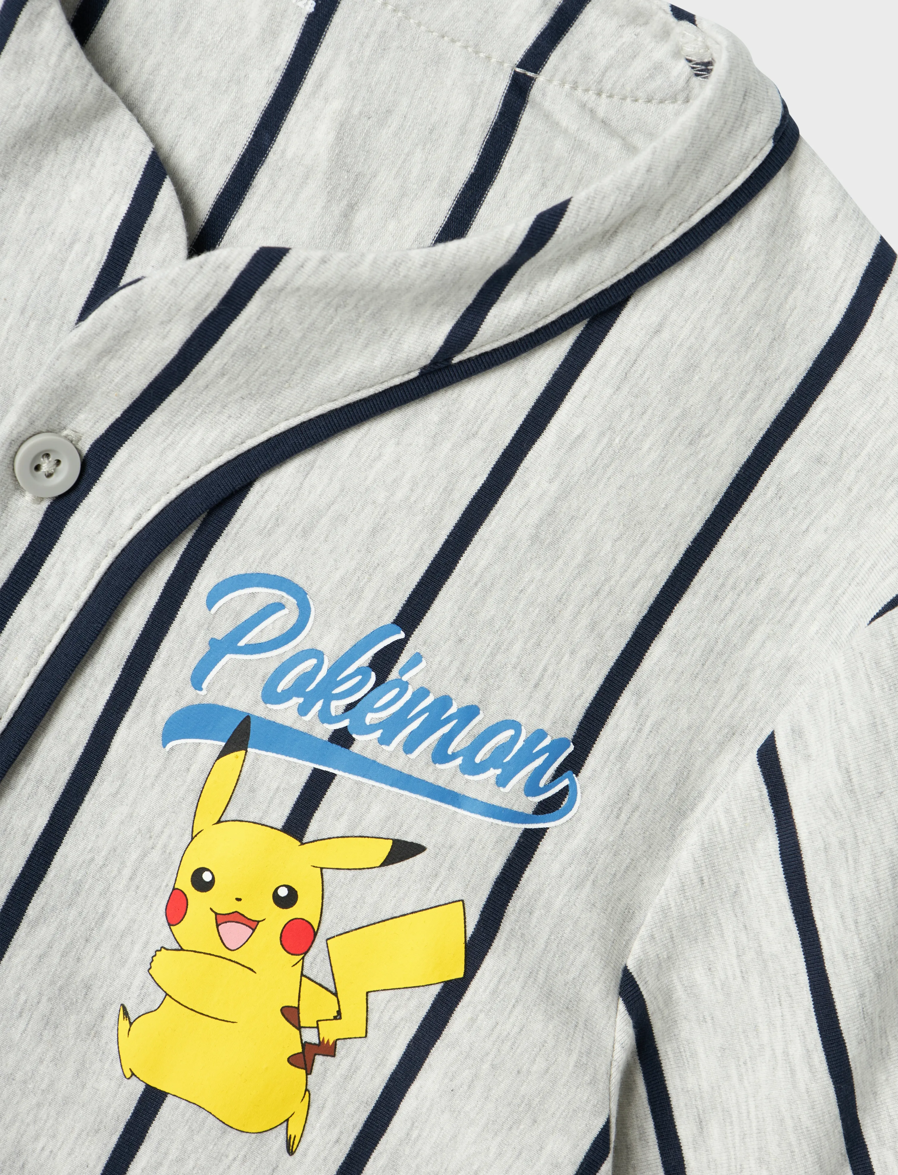 name it - NKMMASKA POKEMON NREG SHORTSSET SKY - light grey melange - 3