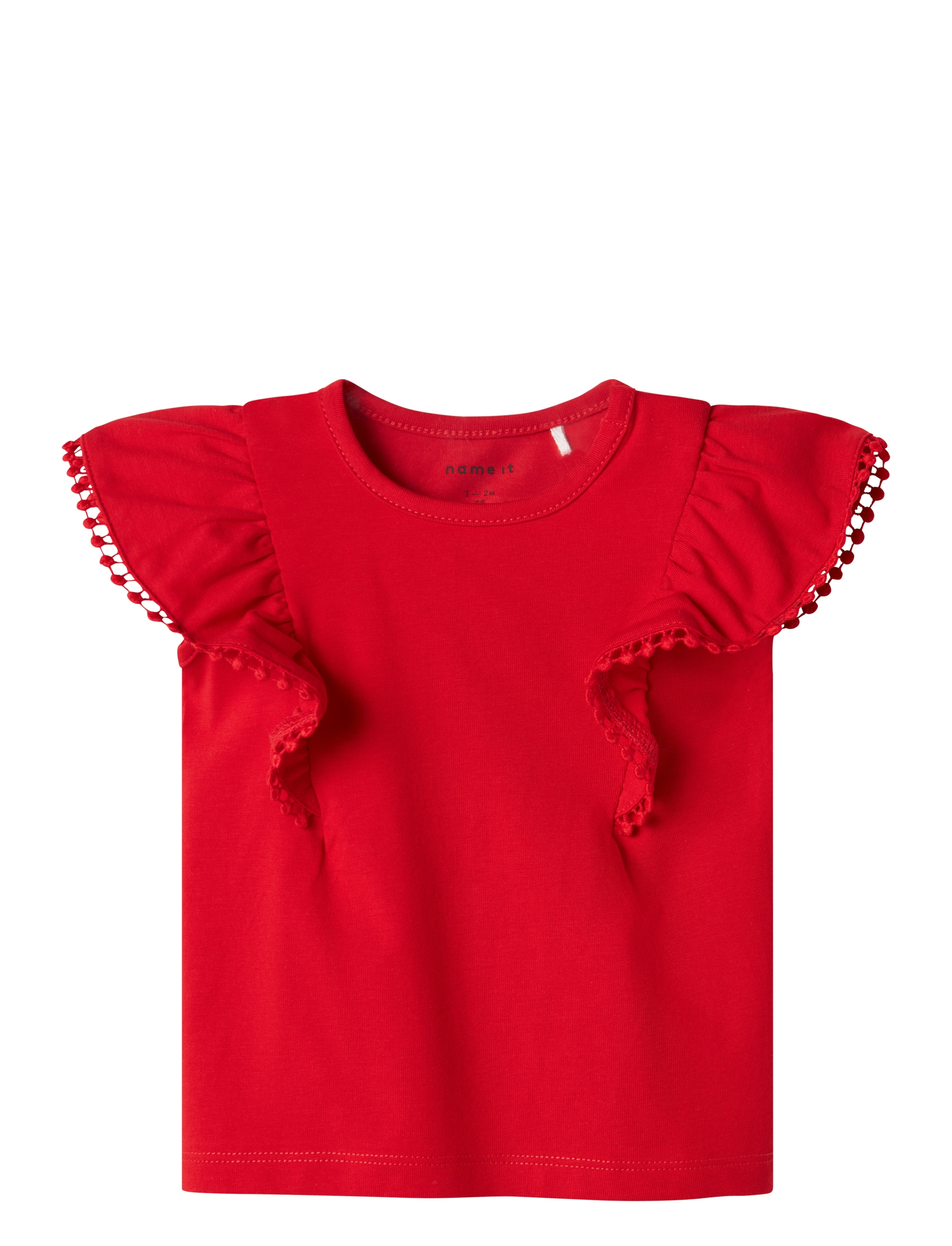 NBFFANCY SS TOP - CHINESE RED