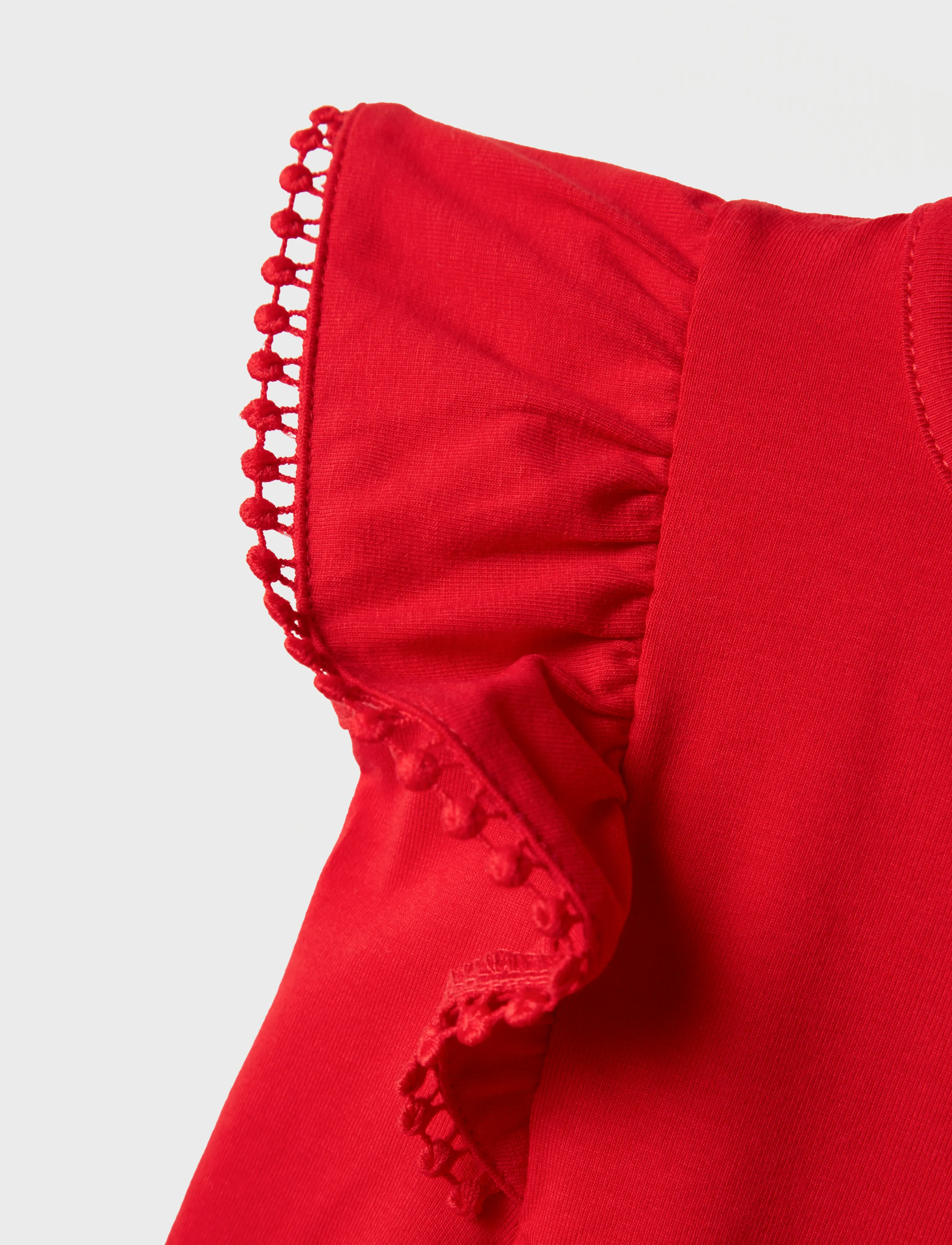 name it - NBFFANCY SS TOP - Ärmellose - chinese red - 2