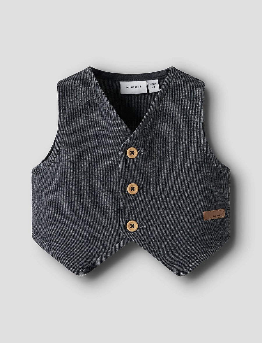 name it - NBMFOLLOW WAIST COAT - navy blazer - 2