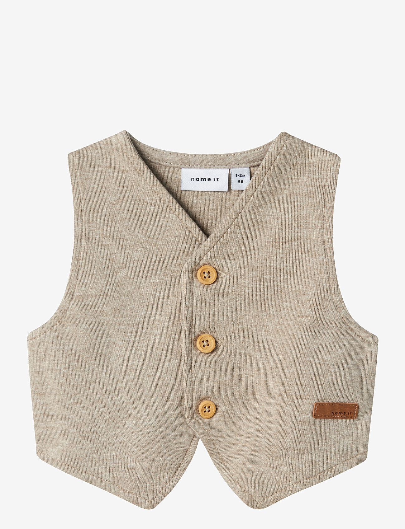 name it - NBMFOLLOW WAIST COAT - vestid - pure cashmere - 0