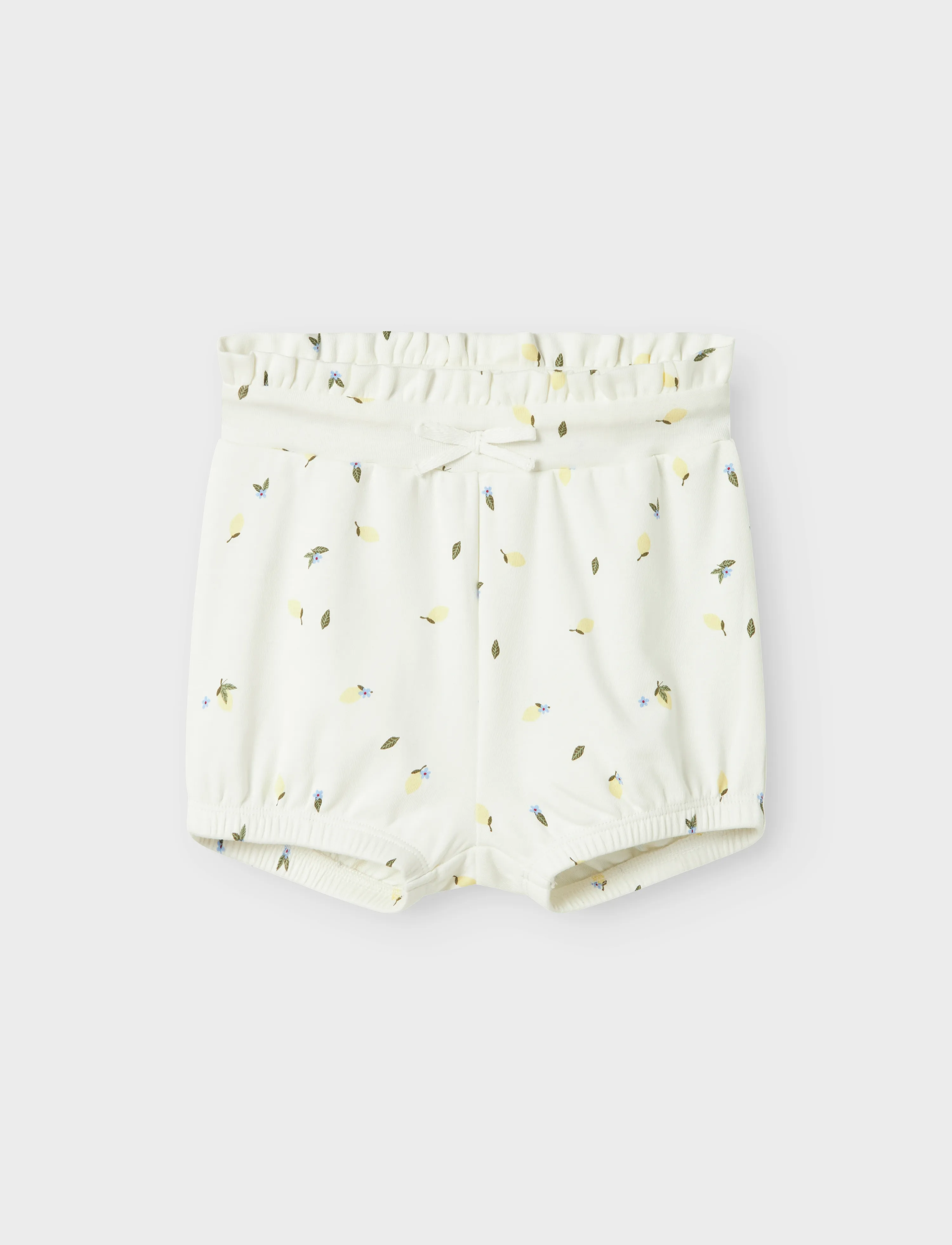 name it Nbffilly Shorts Box, Børn, Mønstrede Baby Shorts, Hvid, Str: 50