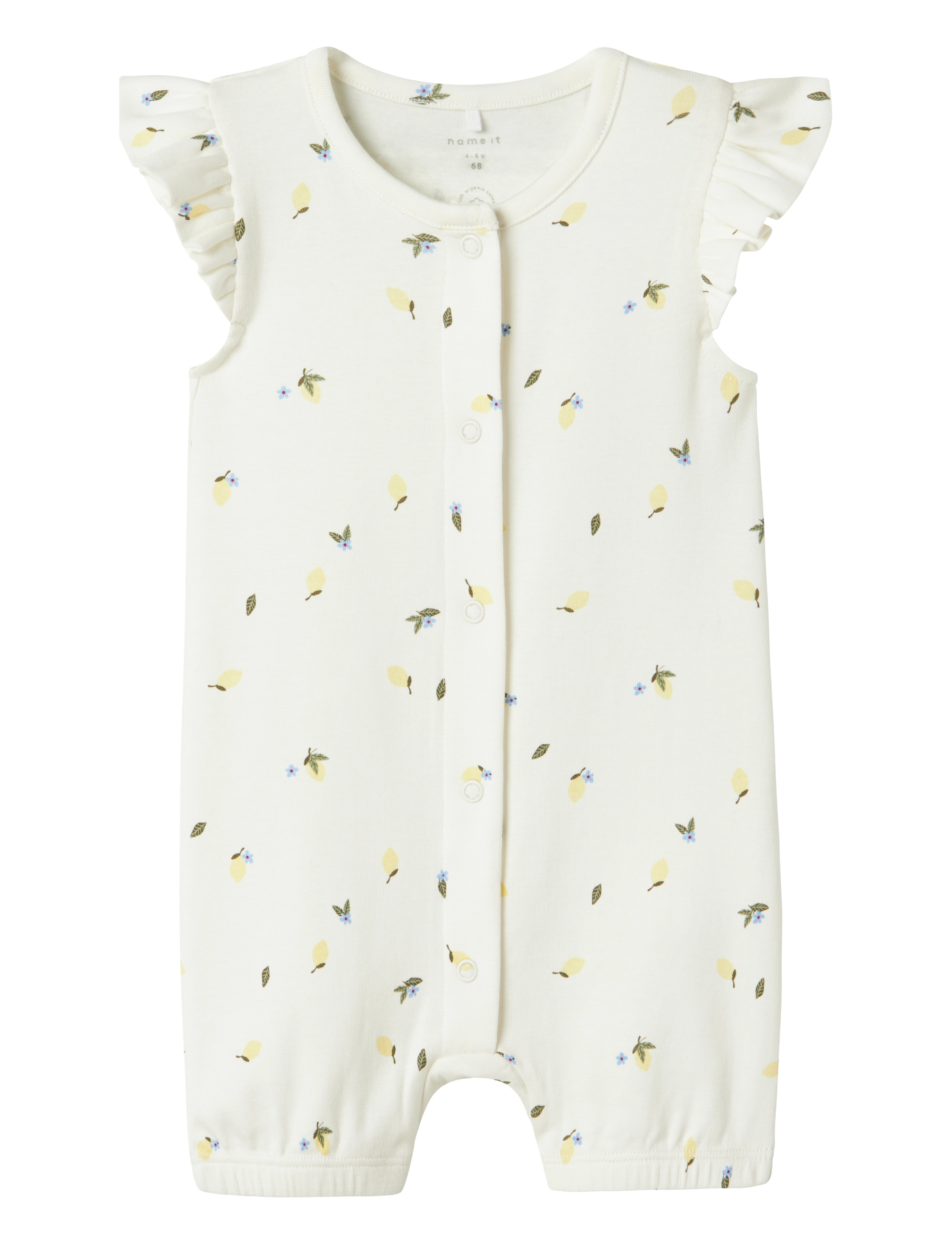 name it NBFFILLY SS SUNSUIT BOX - Strampler - CLOUD DANCER / white