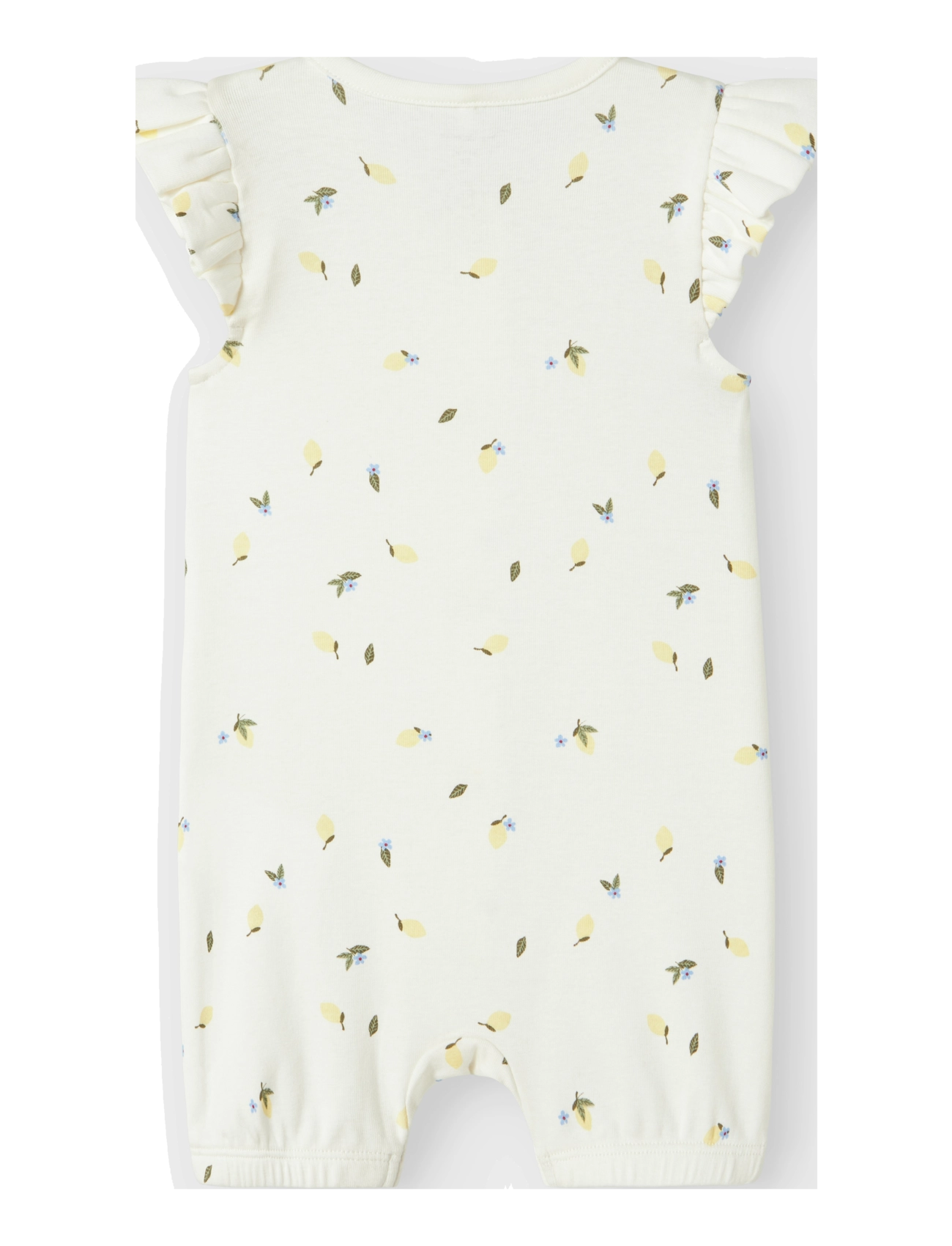name it - NBFFILLY SS SUNSUIT BOX - cloud dancer - 2