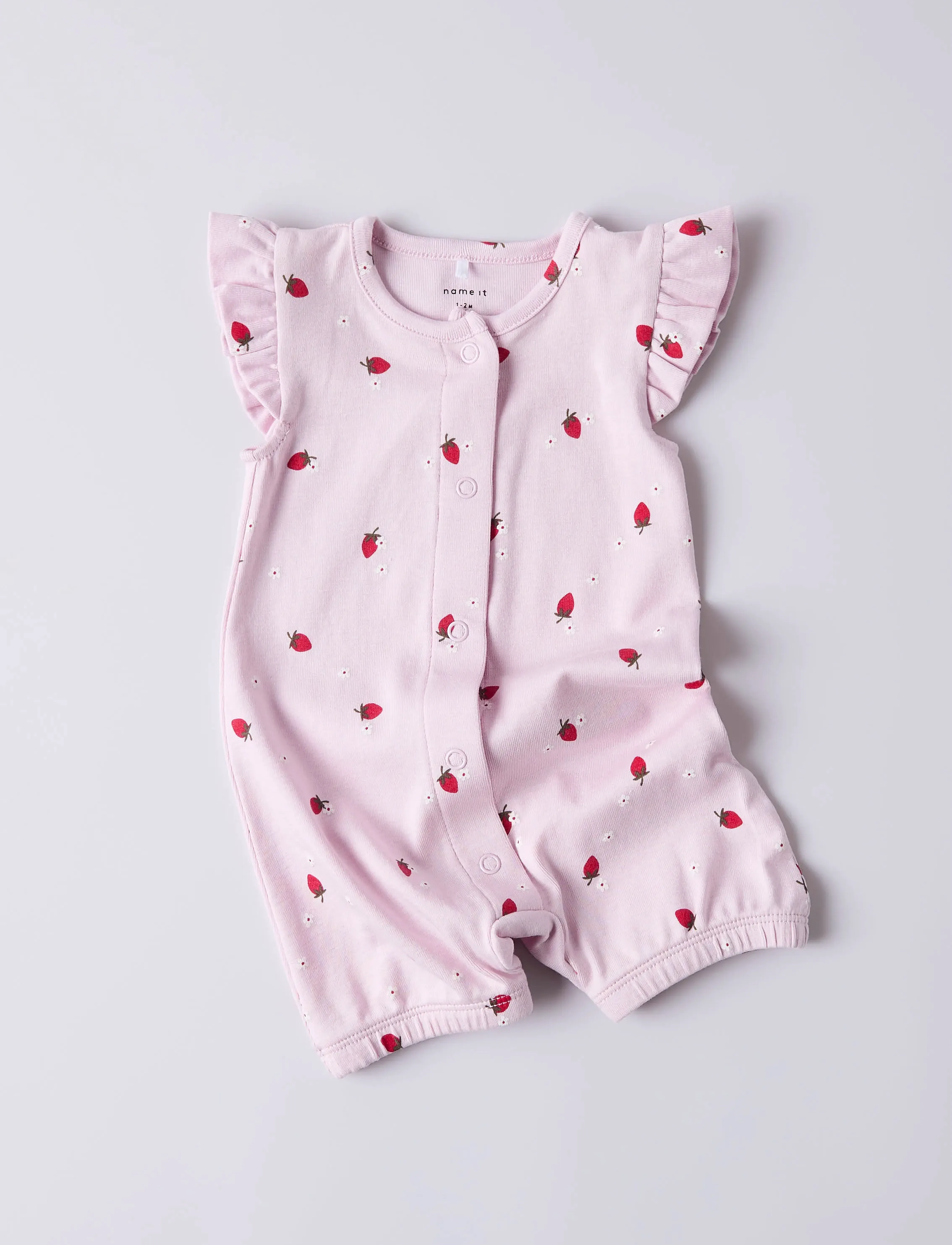 name it - NBFFILLY SS SUNSUIT BOX - light lilac - 3