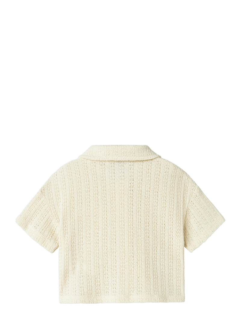 name it - NMFFEEL SS SHORT SHIRT - chemises à manches courtes - summer sand - 1