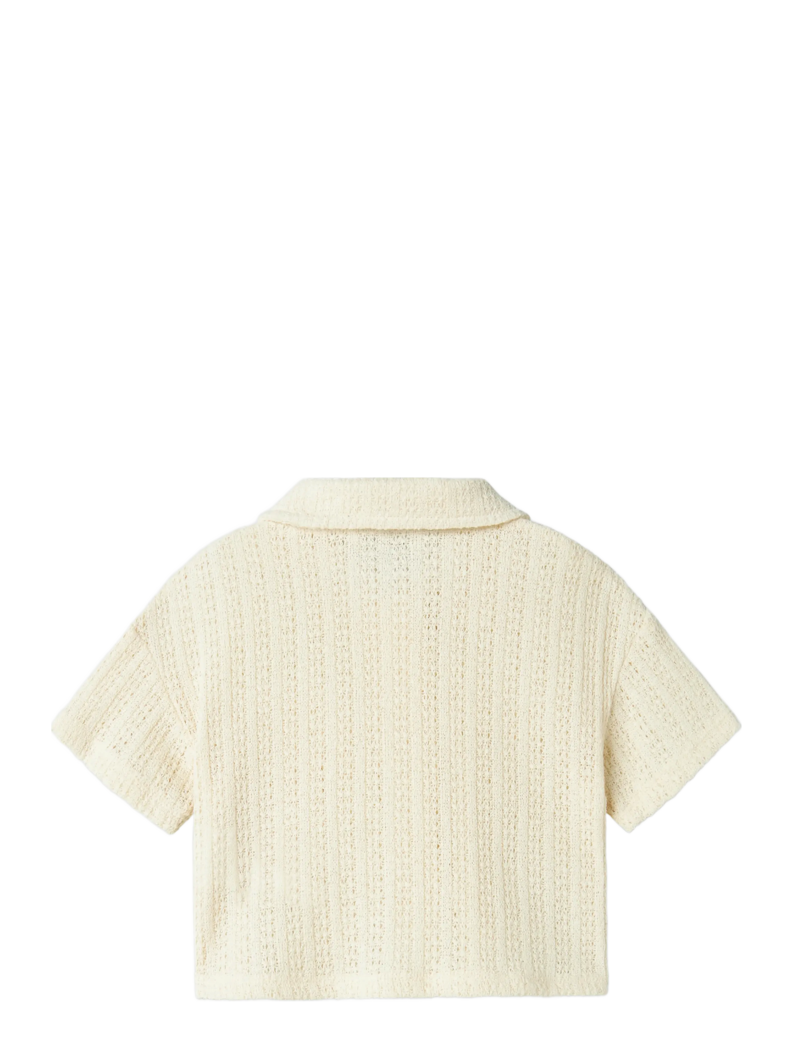 name it - NMFFEEL SS SHORT SHIRT - krekli ar īsām piedurknēm - summer sand - 1