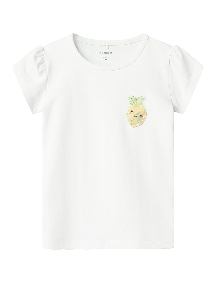 name it - NMFFEDORAR SS TOP BOX - kortärmade t-shirts - bright white - 0
