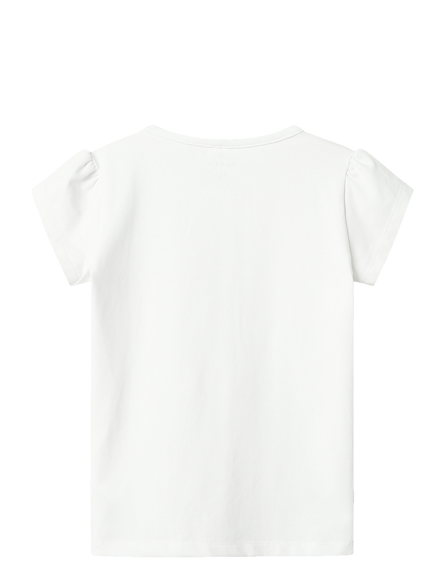 name it - NMFFEDORAR SS TOP BOX - kortärmade t-shirts - bright white - 1