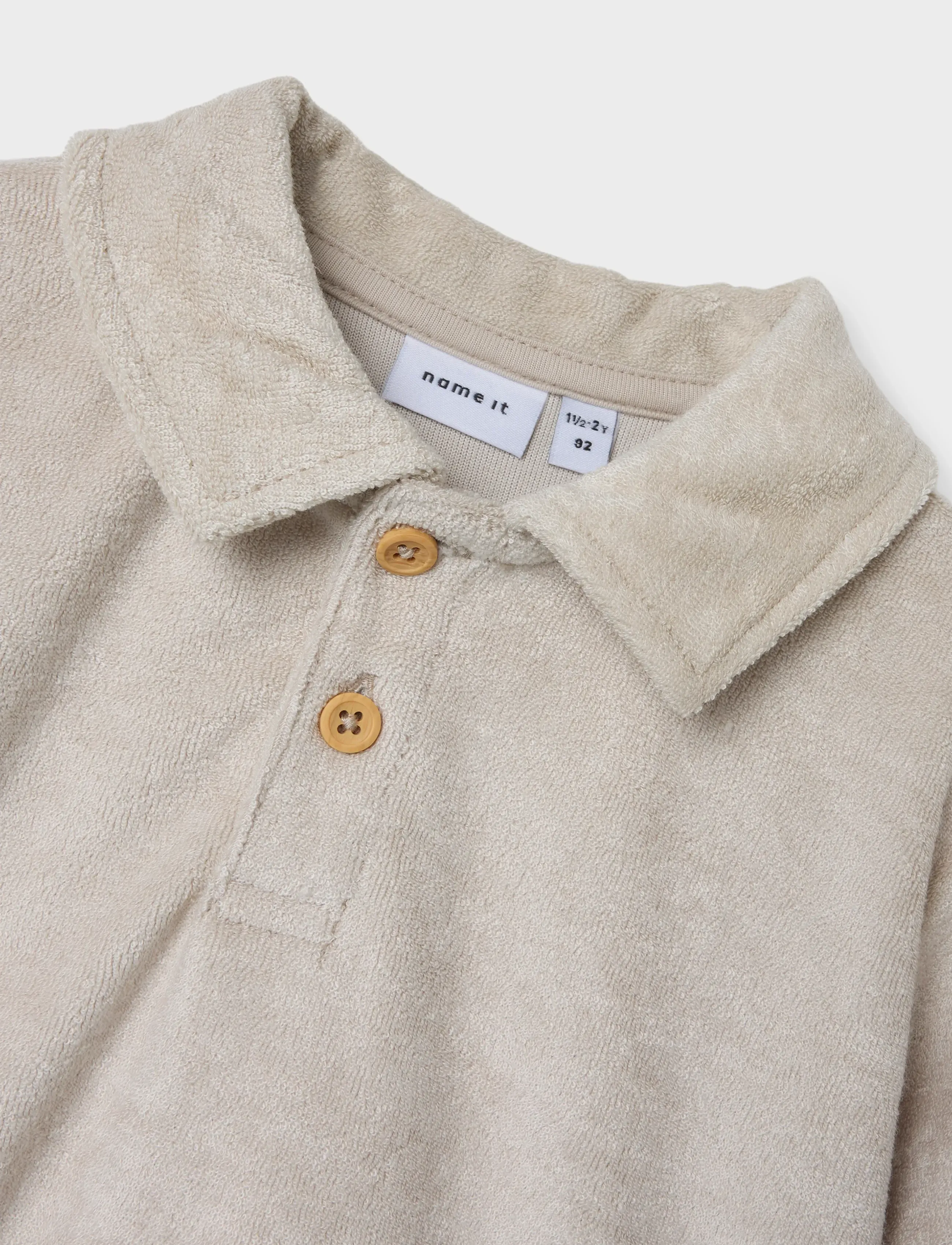 name it - NMMFREDE NREG TERRY SS POLO BOX - peyote - 2