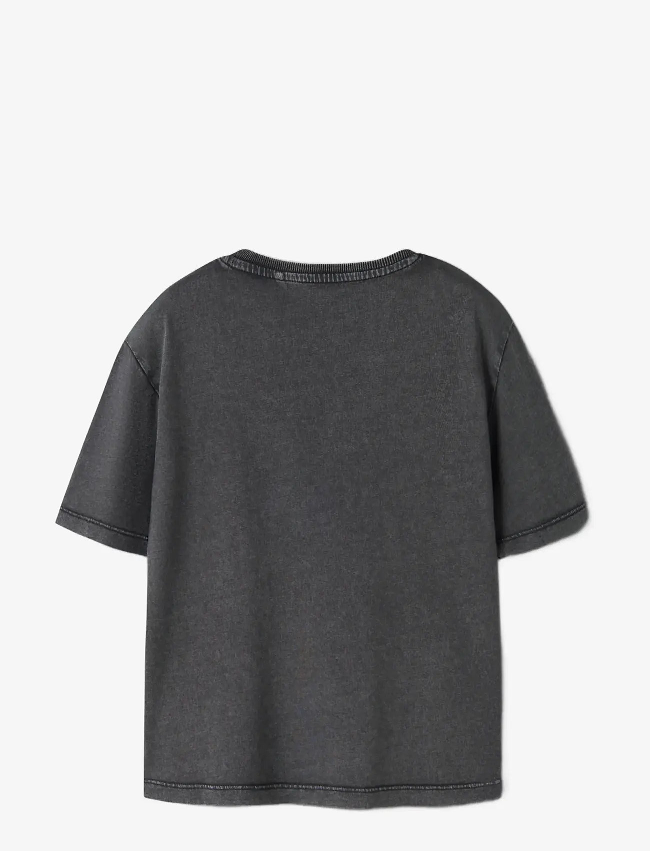 name it - NKMFANDEL SS NREG TOP NOOS - kurzärmelige - black - 1