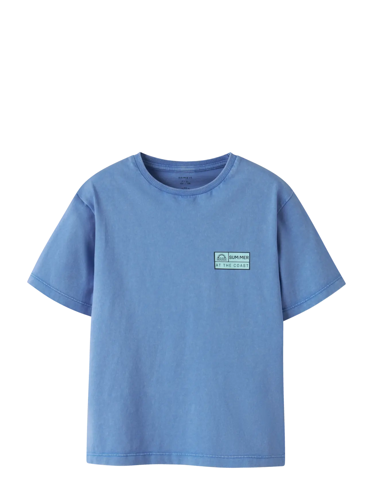name it NKMFANDEL SS NREG TOP NOOS - Overdele - PALACE BLUE / blue