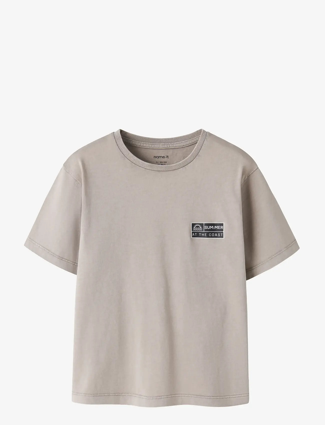 name it - NKMFANDEL SS NREG TOP NOOS - kortærmede t-shirts - vintage khaki - 0