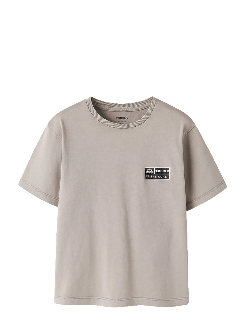 name it - NKMFANDEL SS NREG TOP NOOS - kortærmede t-shirts - vintage khaki - 0