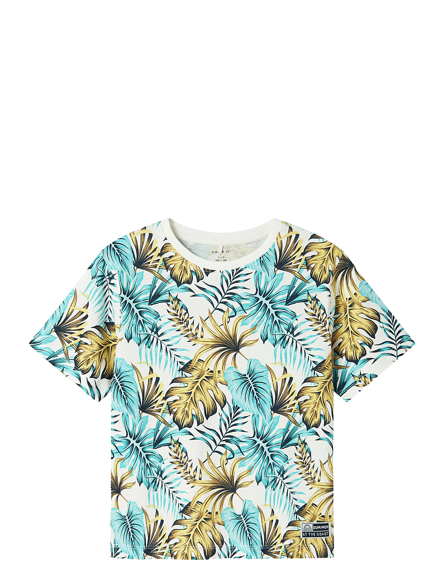 name it - NKMFANGO SS NREG TOP BOX - kortærmede t-shirts - cloud dancer - 0