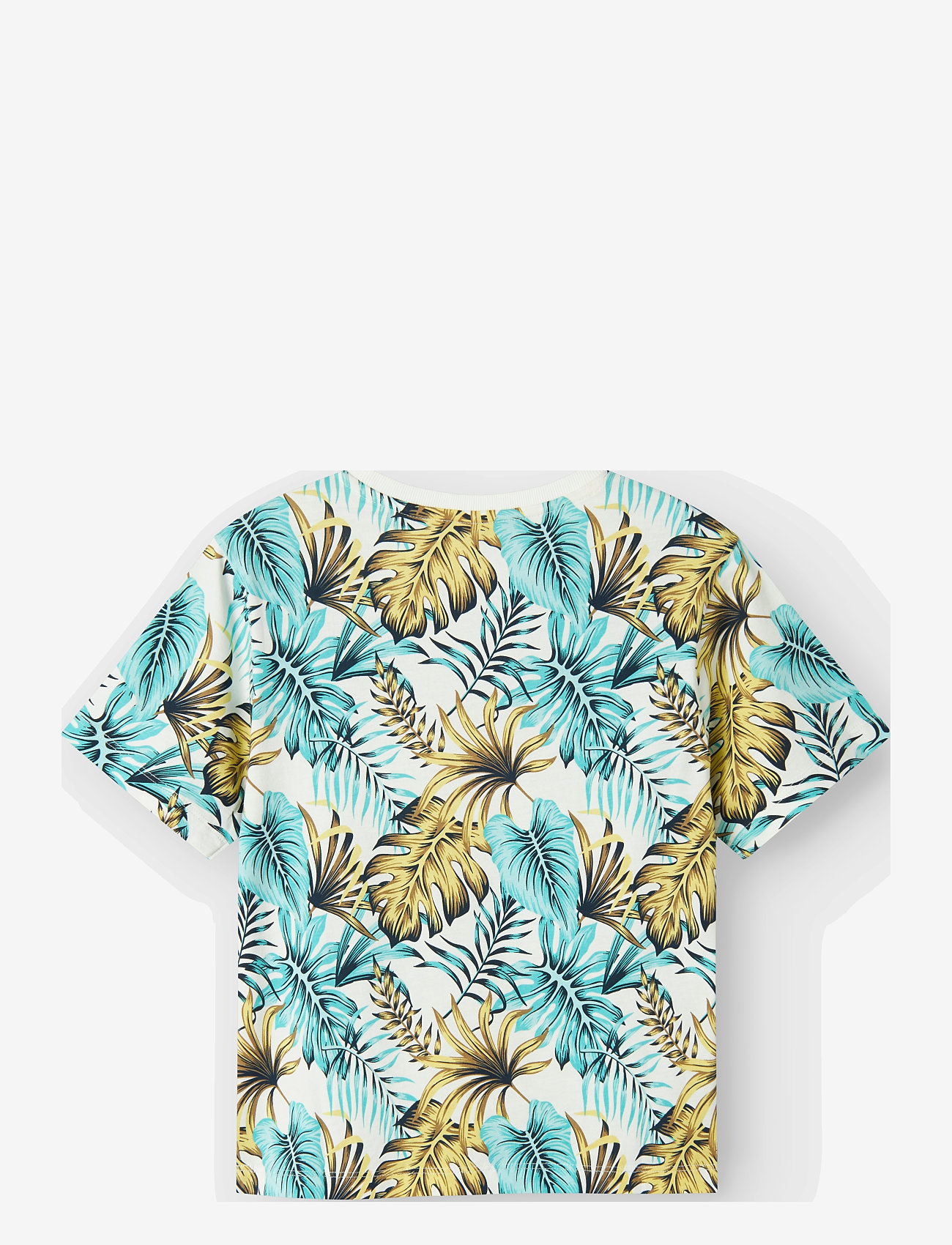 name it - NKMFANGO SS NREG TOP BOX - kurzärmelige - cloud dancer - 1