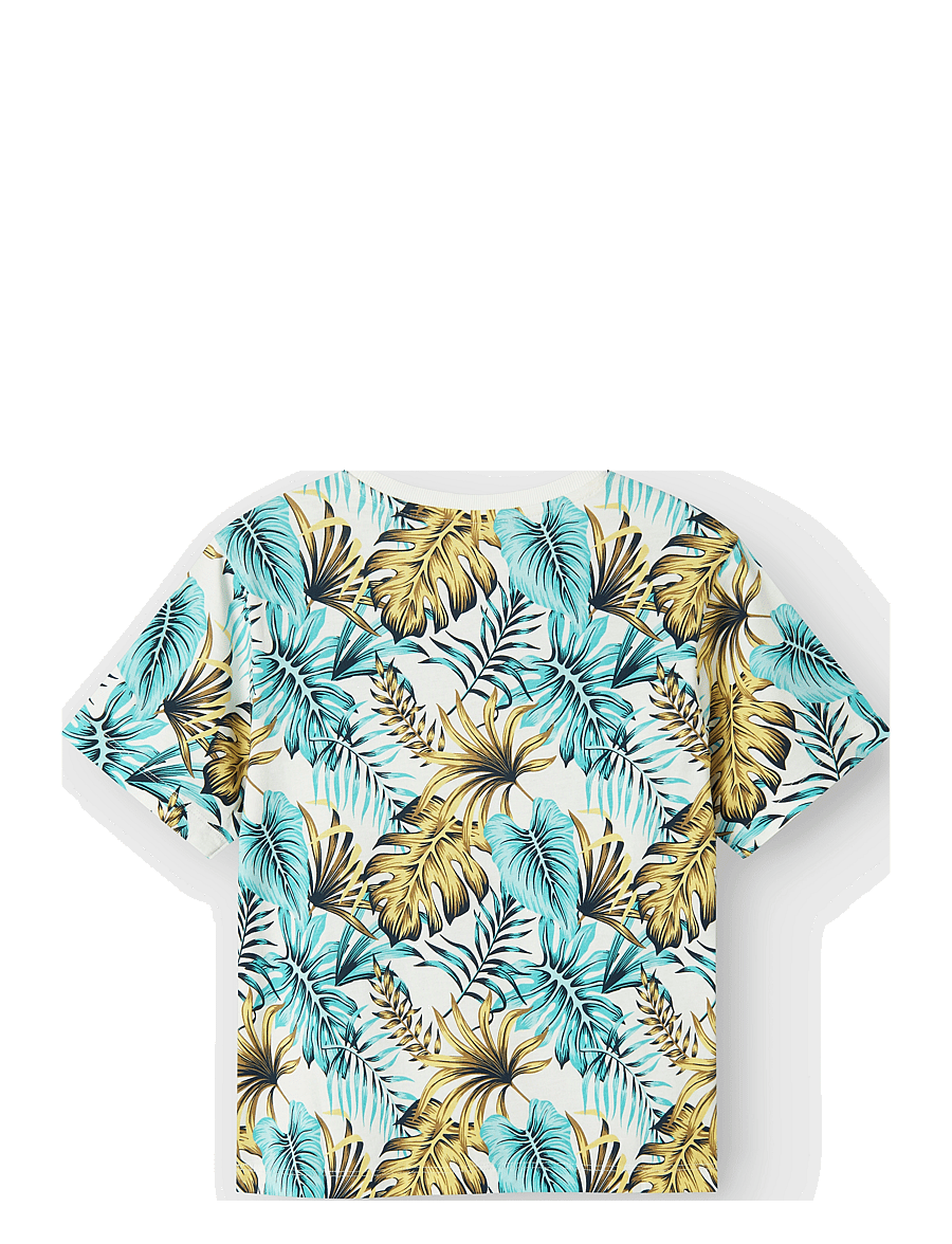 name it - NKMFANGO SS NREG TOP BOX - kortærmede t-shirts - cloud dancer - 1