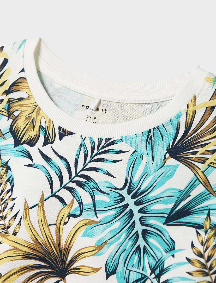 name it - NKMFANGO SS NREG TOP BOX - kortærmede t-shirts - cloud dancer - 3