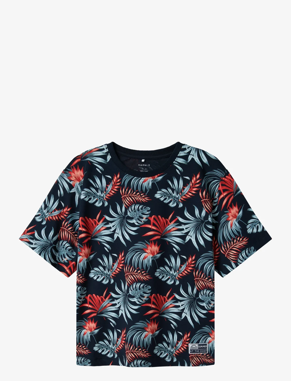 name it - NKMFANGO SS NREG TOP BOX - kurzärmelige - navy blazer - 0
