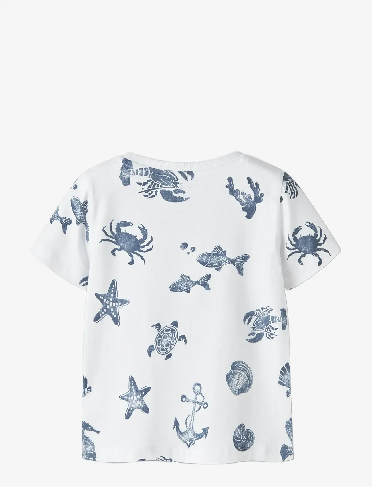 name it - NMMFILLE SS TOP BOX - lyhythihaiset t-paidat - bright white - 1