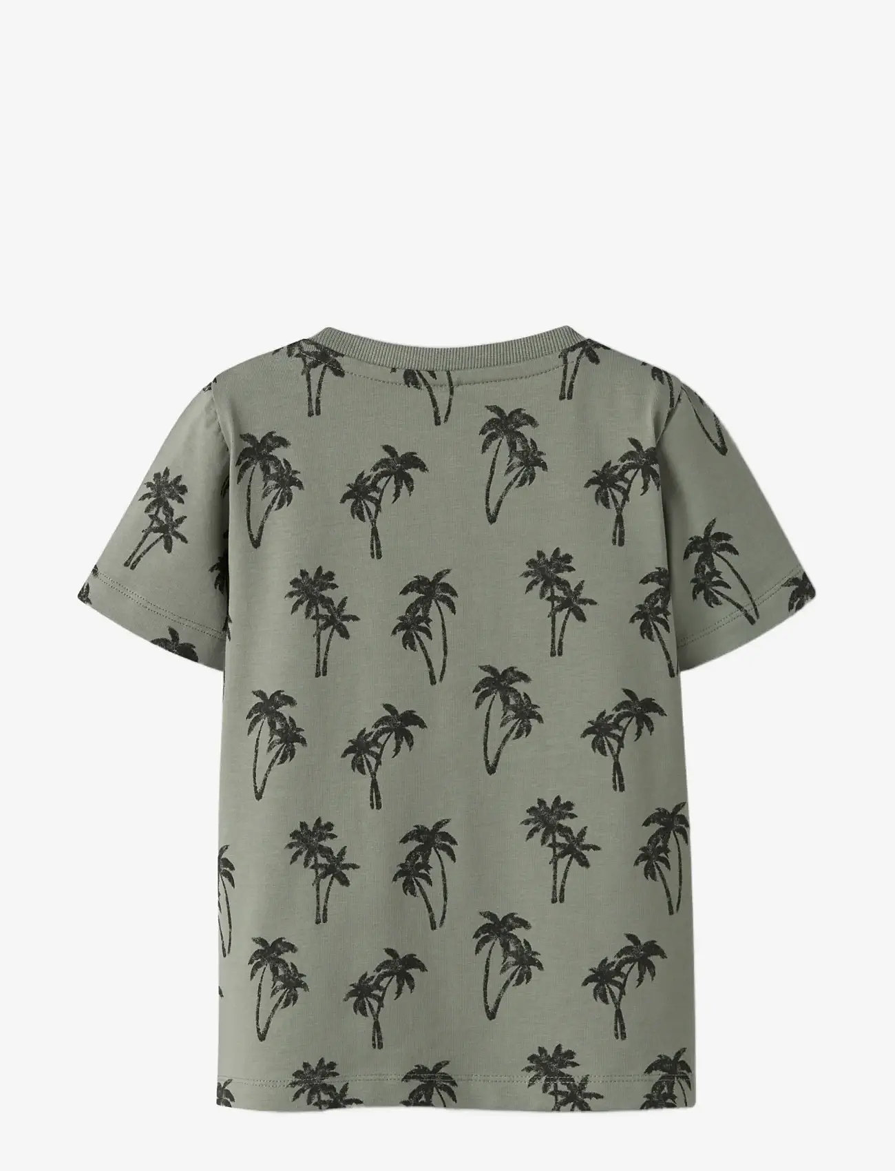 name it - NMMFILLE SS TOP BOX - kortærmede t-shirts - shadow - 1