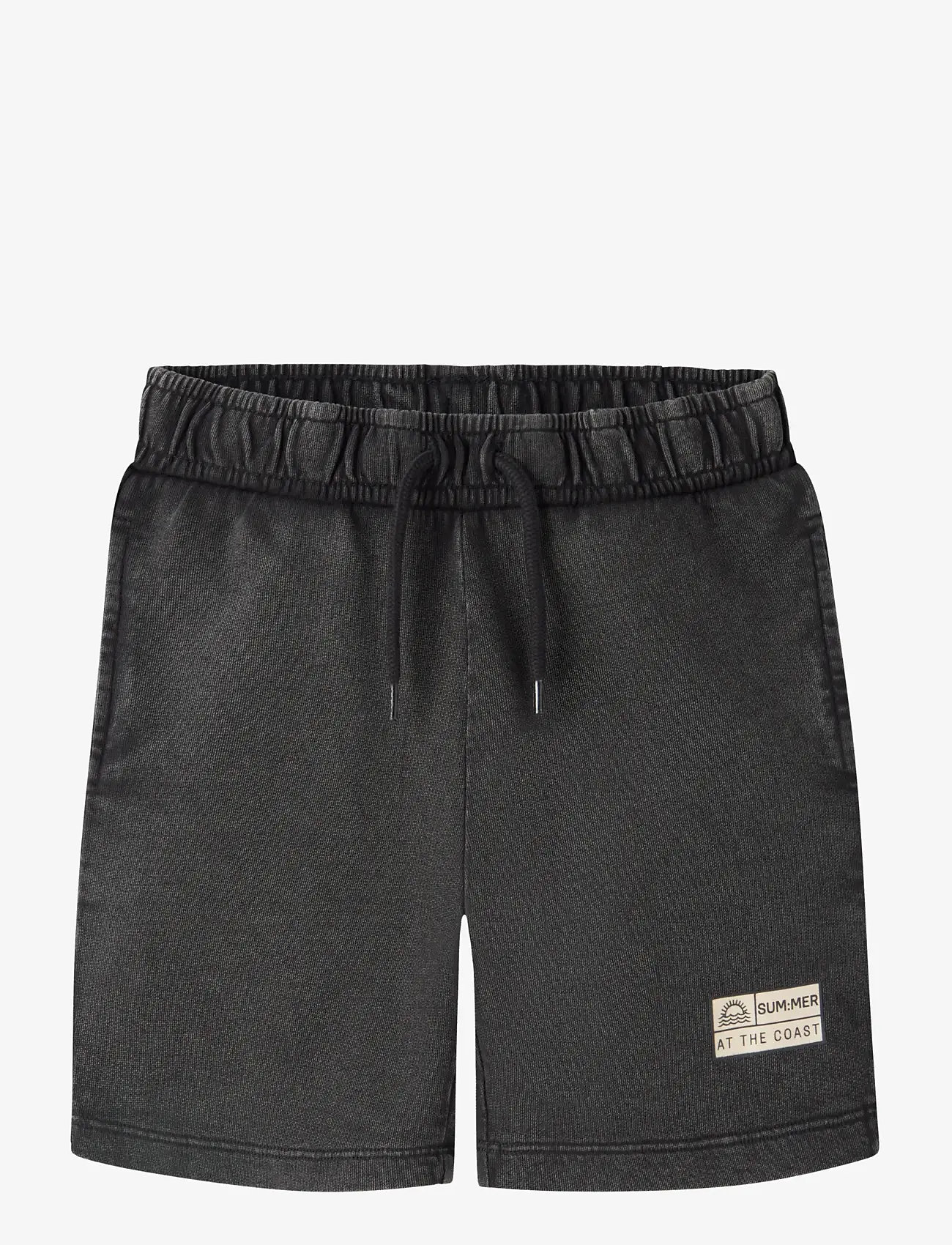 name it - NKMFANDEL SWEAT SHORTS UNB NOOS - sweatshorts - black - 0