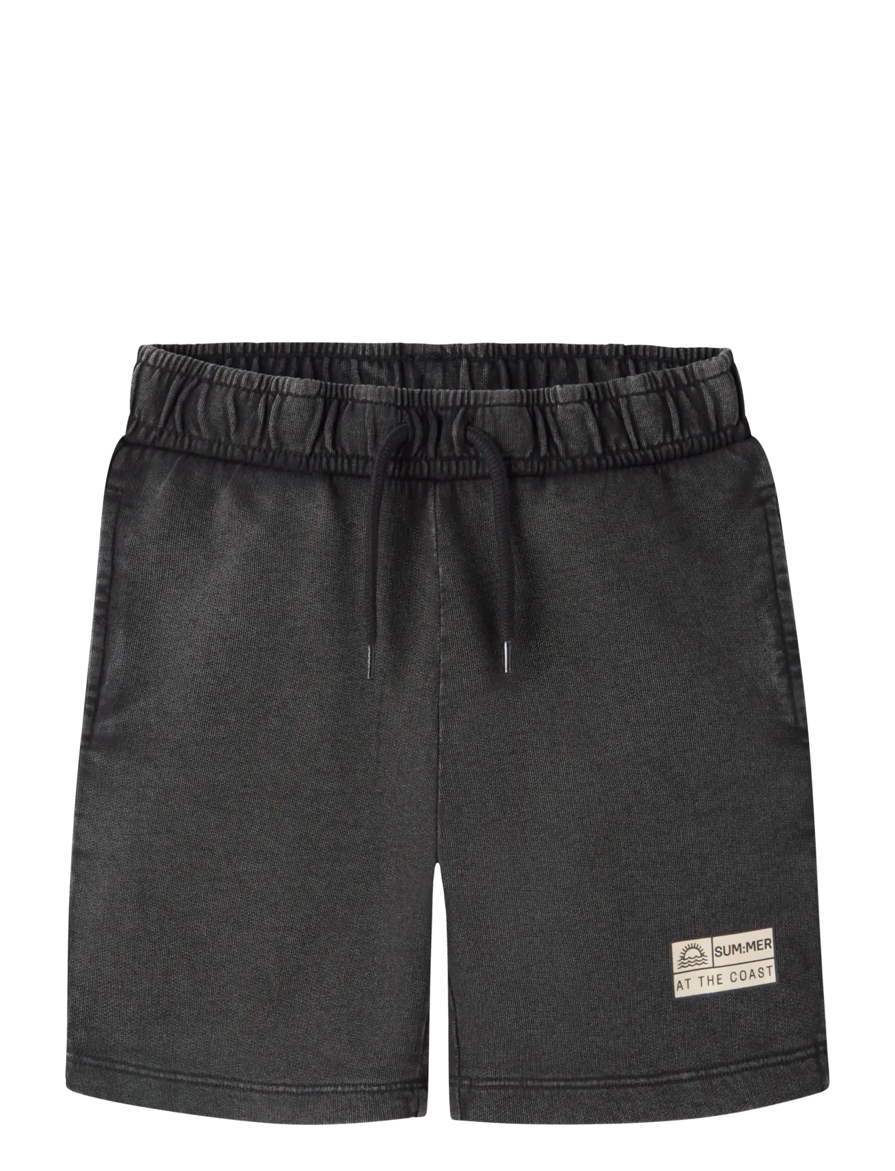 name it NKMFANDEL SWEAT SHORTS UNB NOOS - Nach Größe einkaufen - BLACK / black