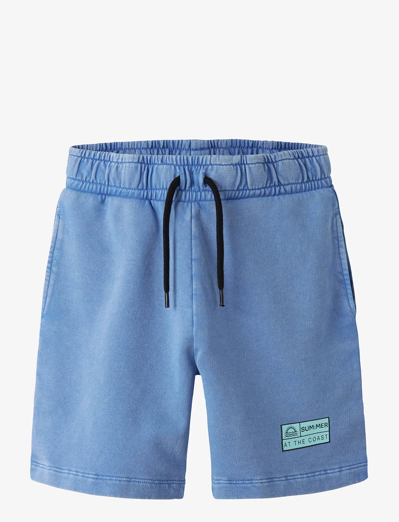 name it - NKMFANDEL SWEAT SHORTS UNB NOOS - sweatshorts - palace blue - 0