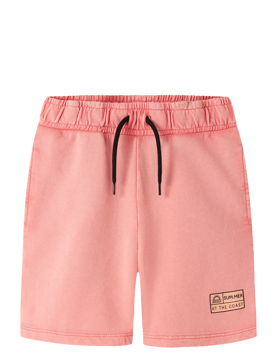 name it - NKMFANDEL SWEAT SHORTS UNB NOOS - sweatshorts - peach echo - 0