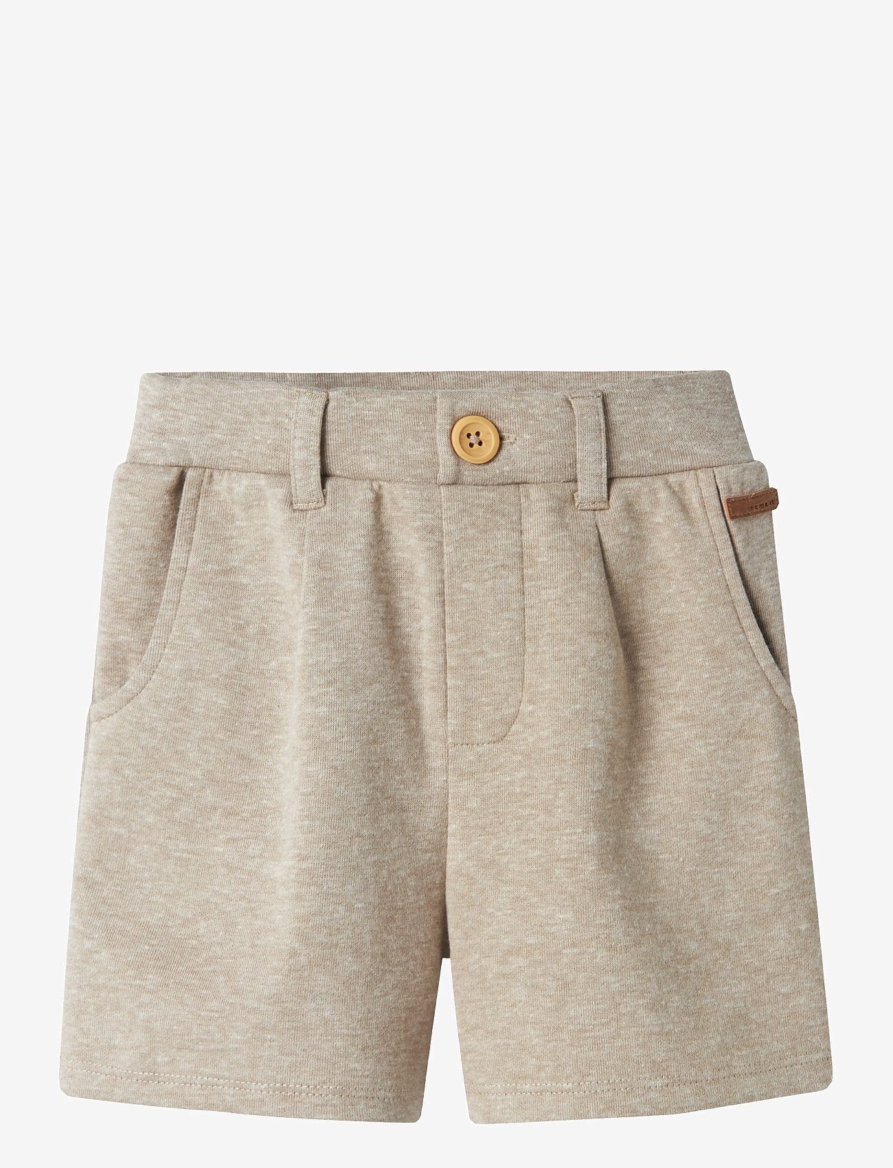 name it - NMMFOLLOW SWEAT SHORTS UNB - sweatshorts - pure cashmere - 0