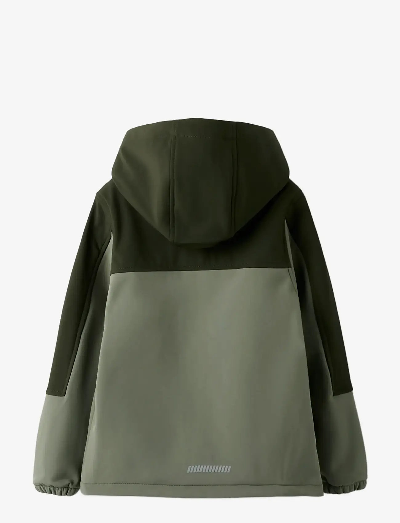 name it - NKNALFA08 SOFTSHELL JACKET BLOCK FO - efterårsjakker - dusty olive - 1