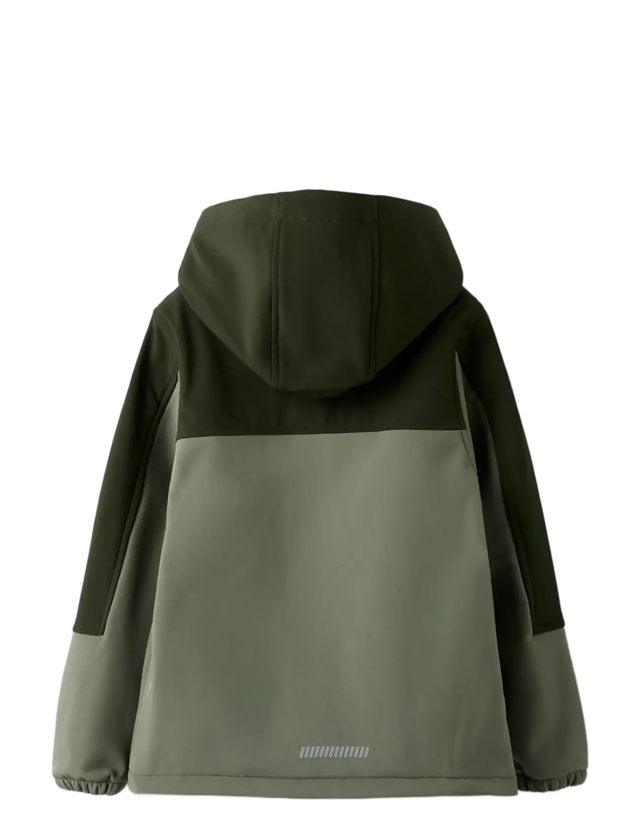 name it - NKNALFA08 SOFTSHELL JACKET BLOCK FO - dusty olive - 1