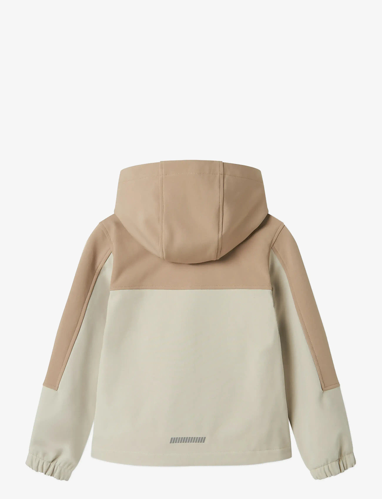 name it - NKNALFA08 SOFTSHELL JACKET BLOCK FO - herbstjacken - silver mink - 1