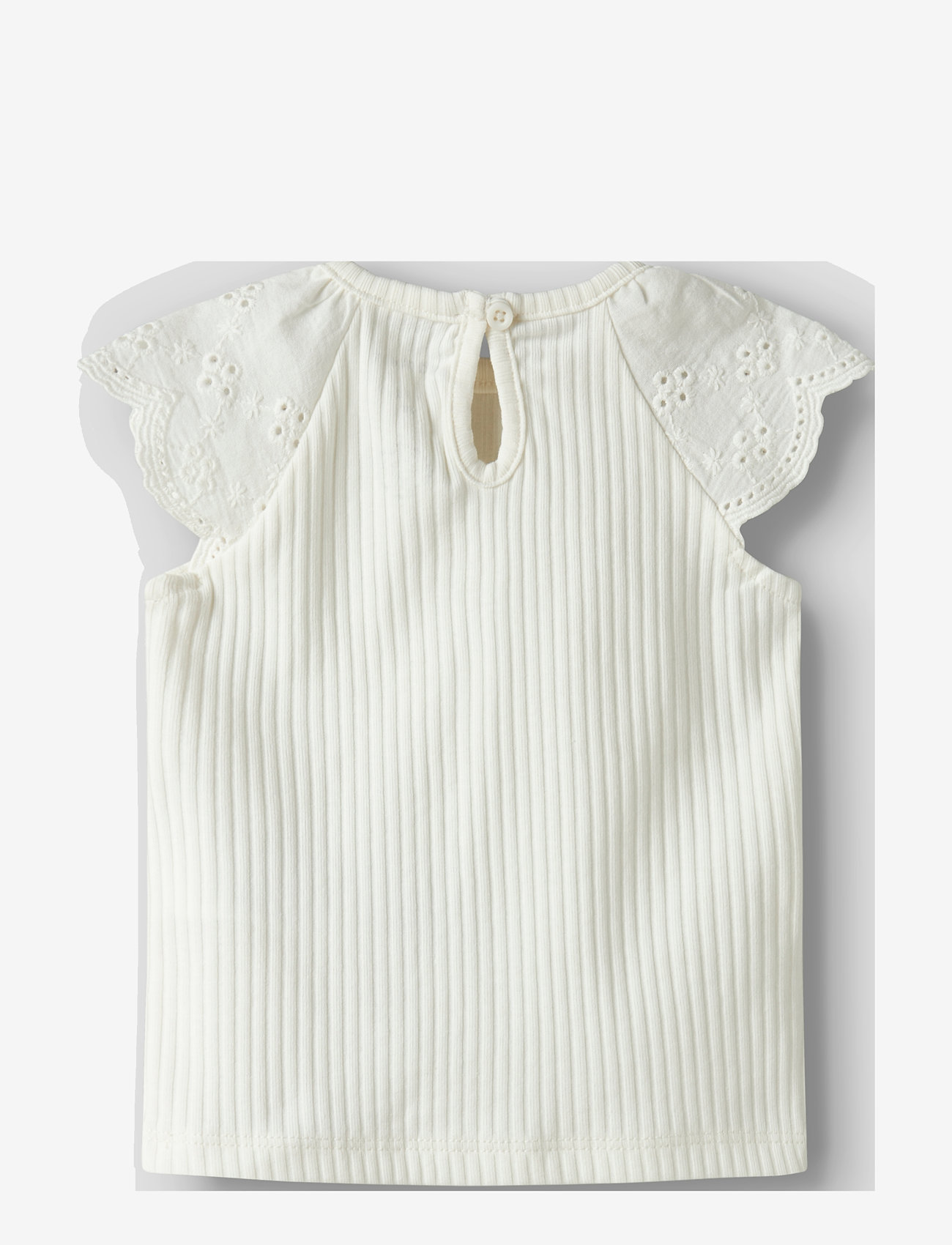 name it - NBFFERRY SS TOP BOX - varrukateta - cloud dancer - 1