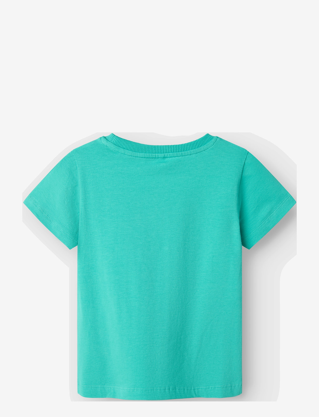 name it - NMMFROLLE SS TOP BOX - herbstliche kleidung - turquoise - 1