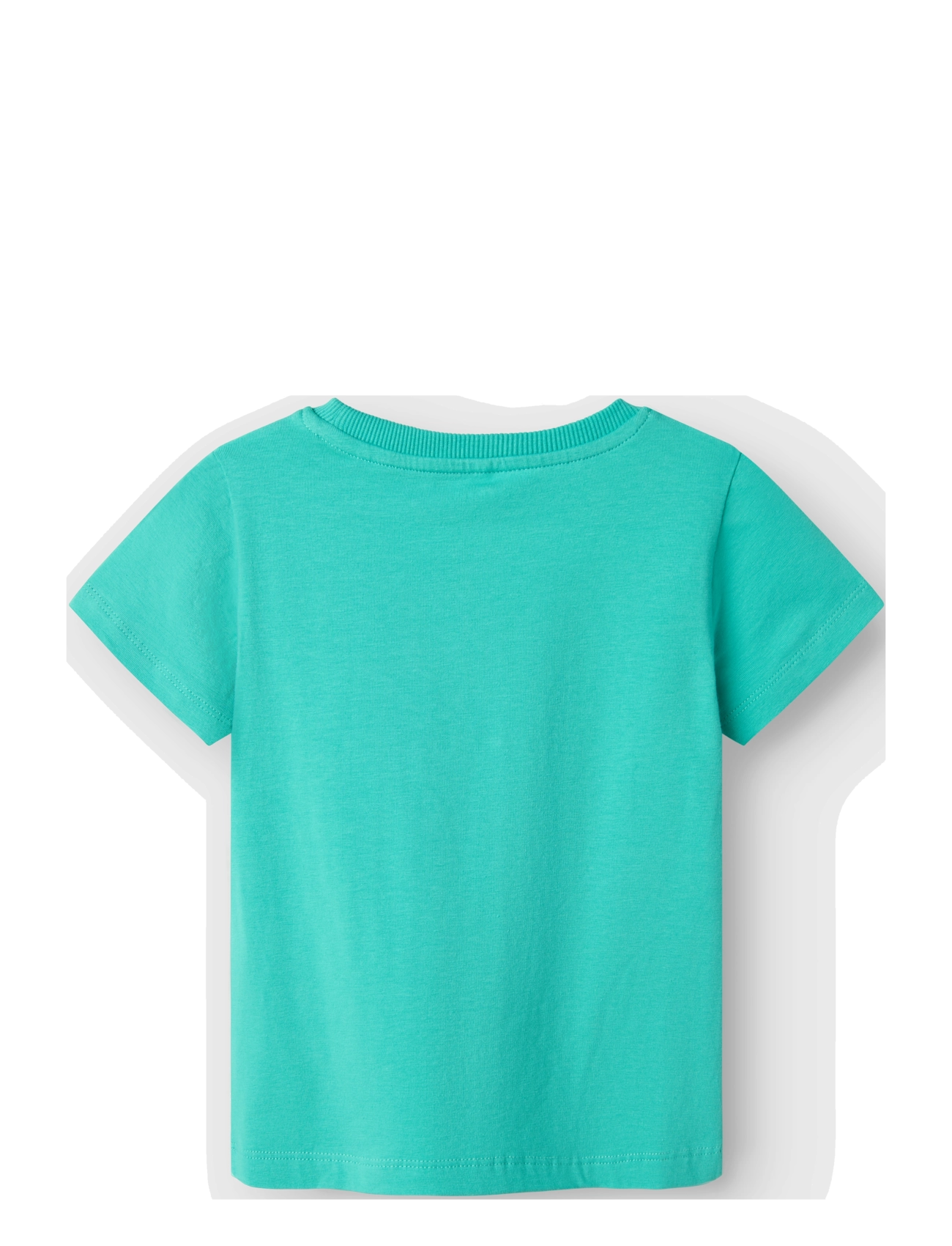 name it - NMMFROLLE SS TOP BOX - short-sleeved t-shirts - turquoise - 1