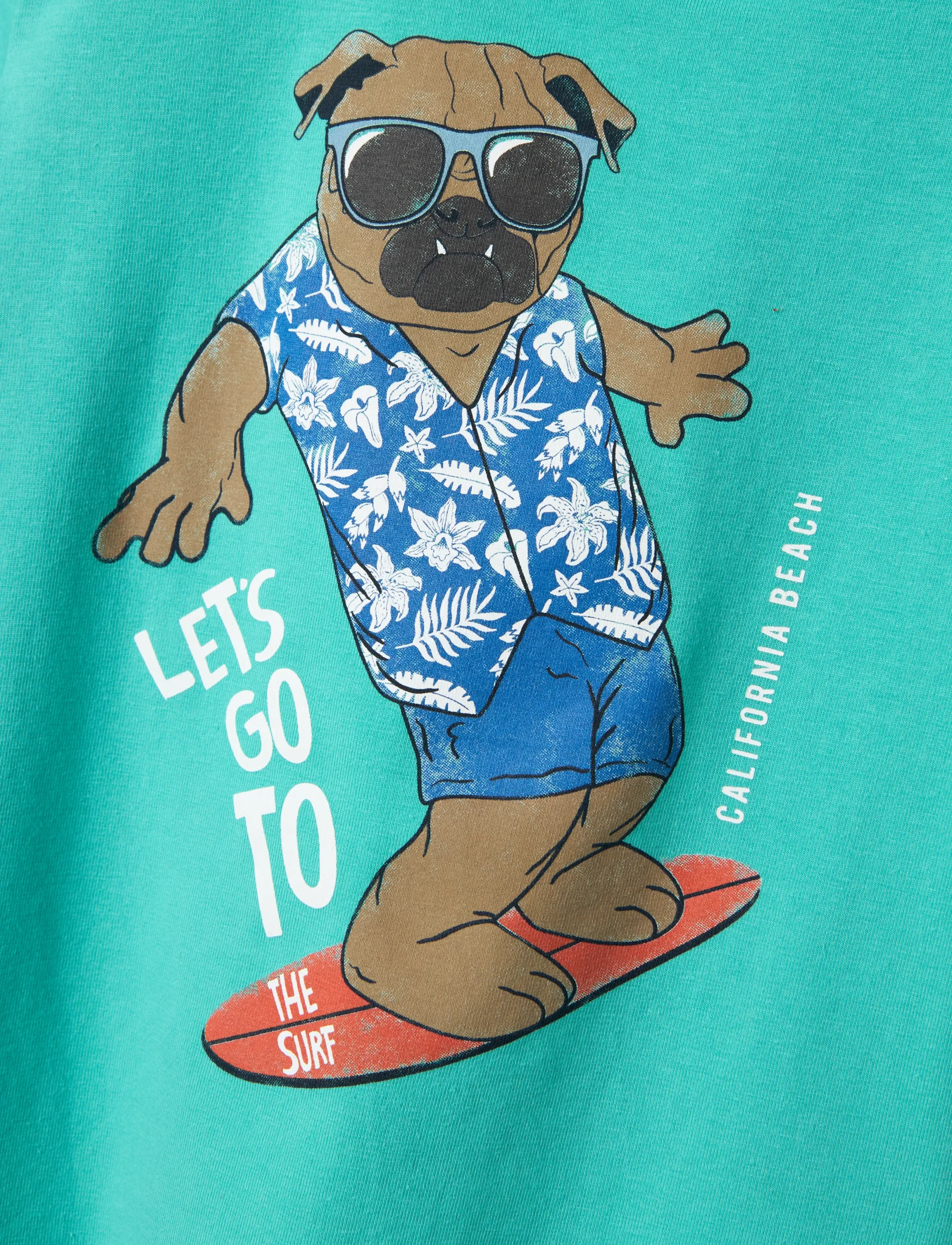 name it - NMMFROLLE SS TOP BOX - short-sleeved t-shirts - turquoise - 2