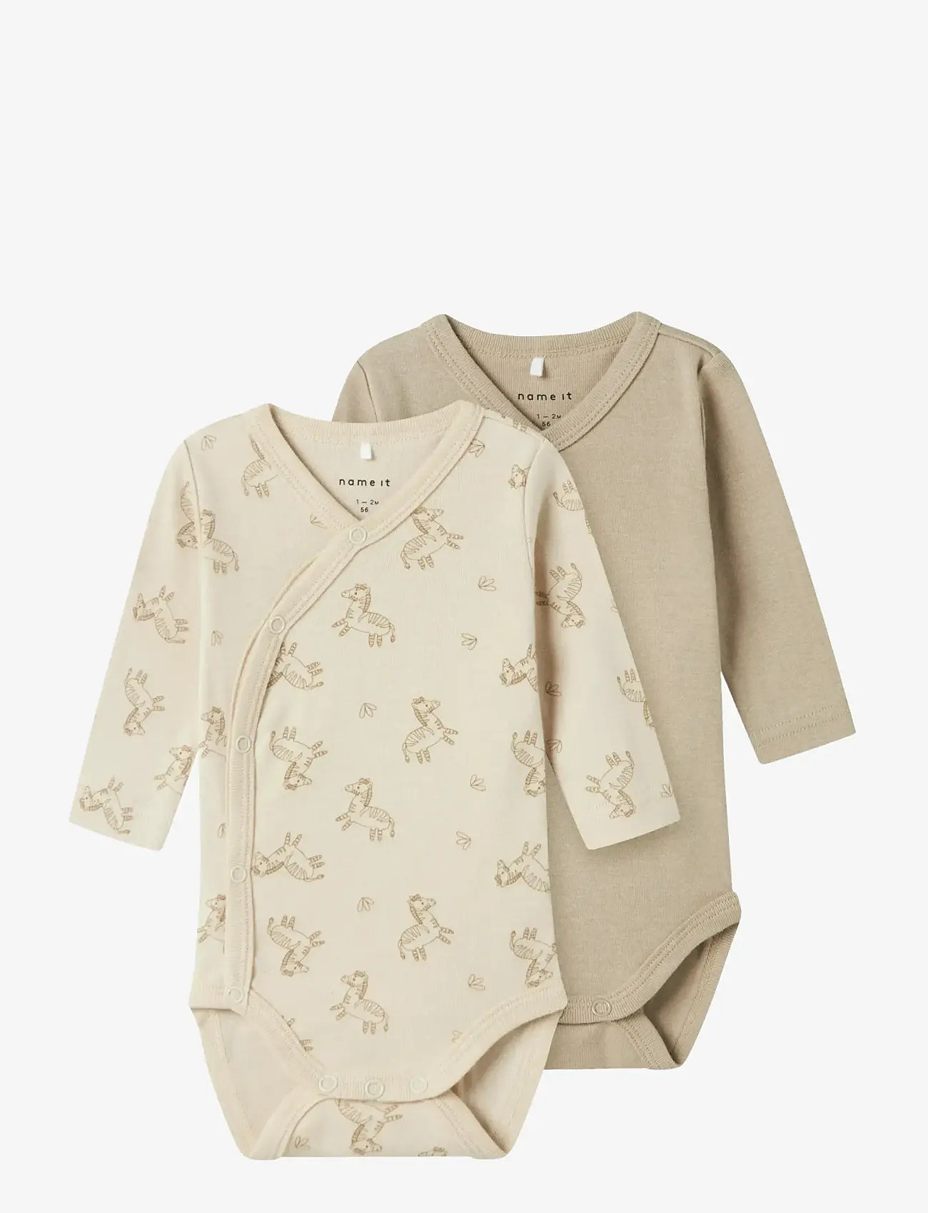 name it - NBNBODY 2P LS WRAP RAINY DAY ZEBRA NOOS - multipack bodies - rainy day - 1