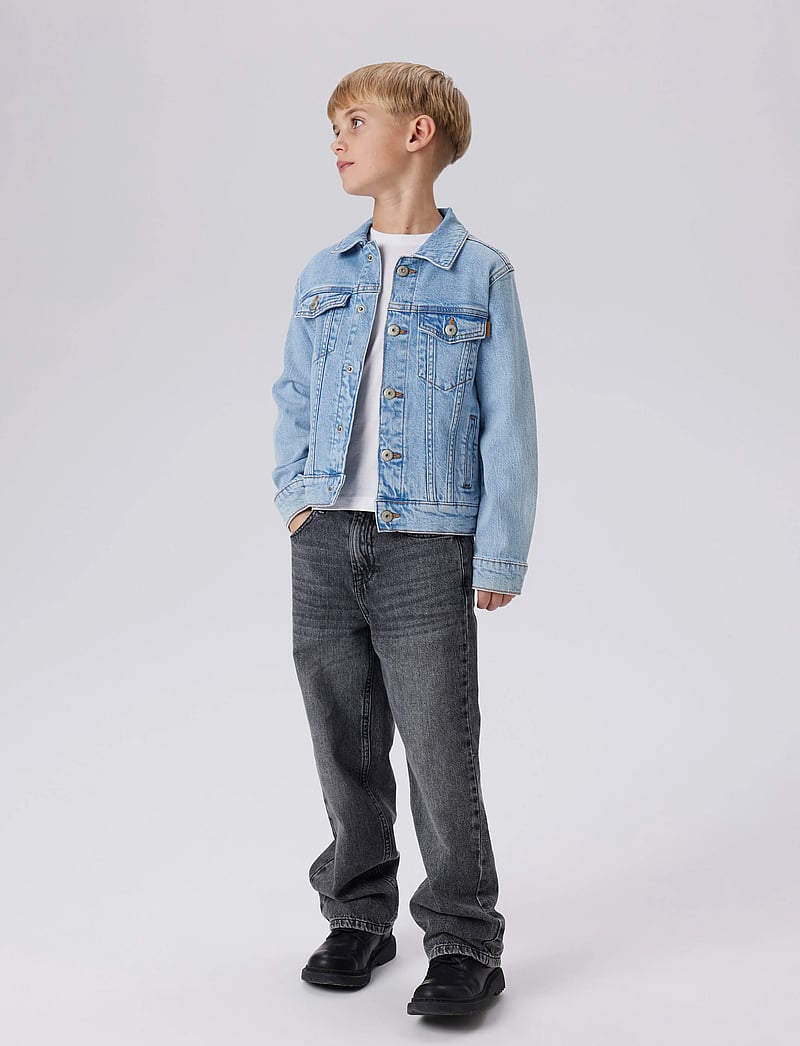 name it - NKMJAGGER DNM JACKET 3720-AZ NOOS - jeansjacken - light blue denim - 0
