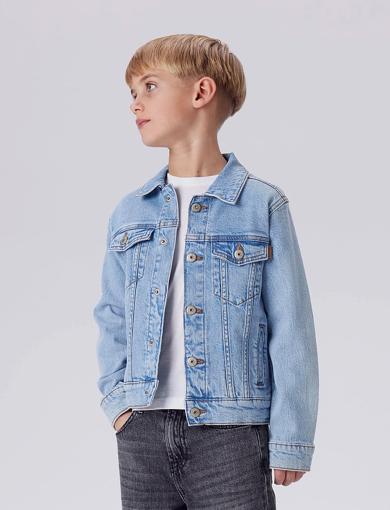 name it - NKMJAGGER DNM JACKET 3720-AZ NOOS - jeansjacken - light blue denim - 4