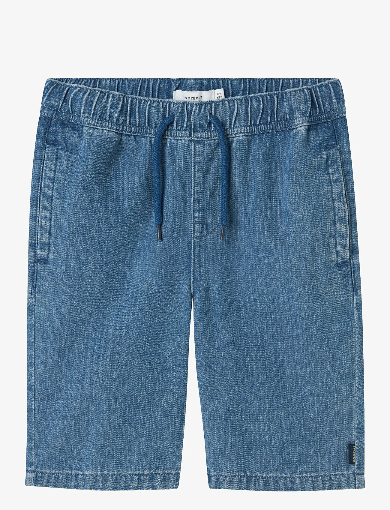 name it - NKMRYAN JOG DNM L SHORTS 3350-BT H - jeansshorts - dark blue denim - 0